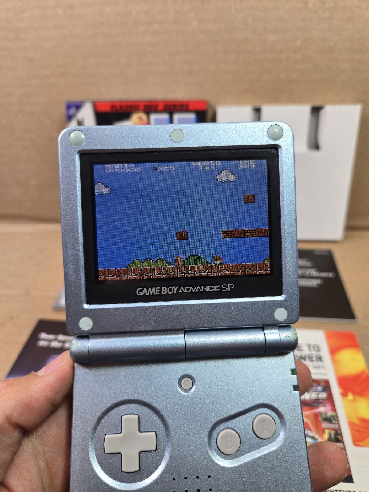 Super Mario Bros. Classic NES Series (Game Boy Advance, 2004) Complete w/Manual