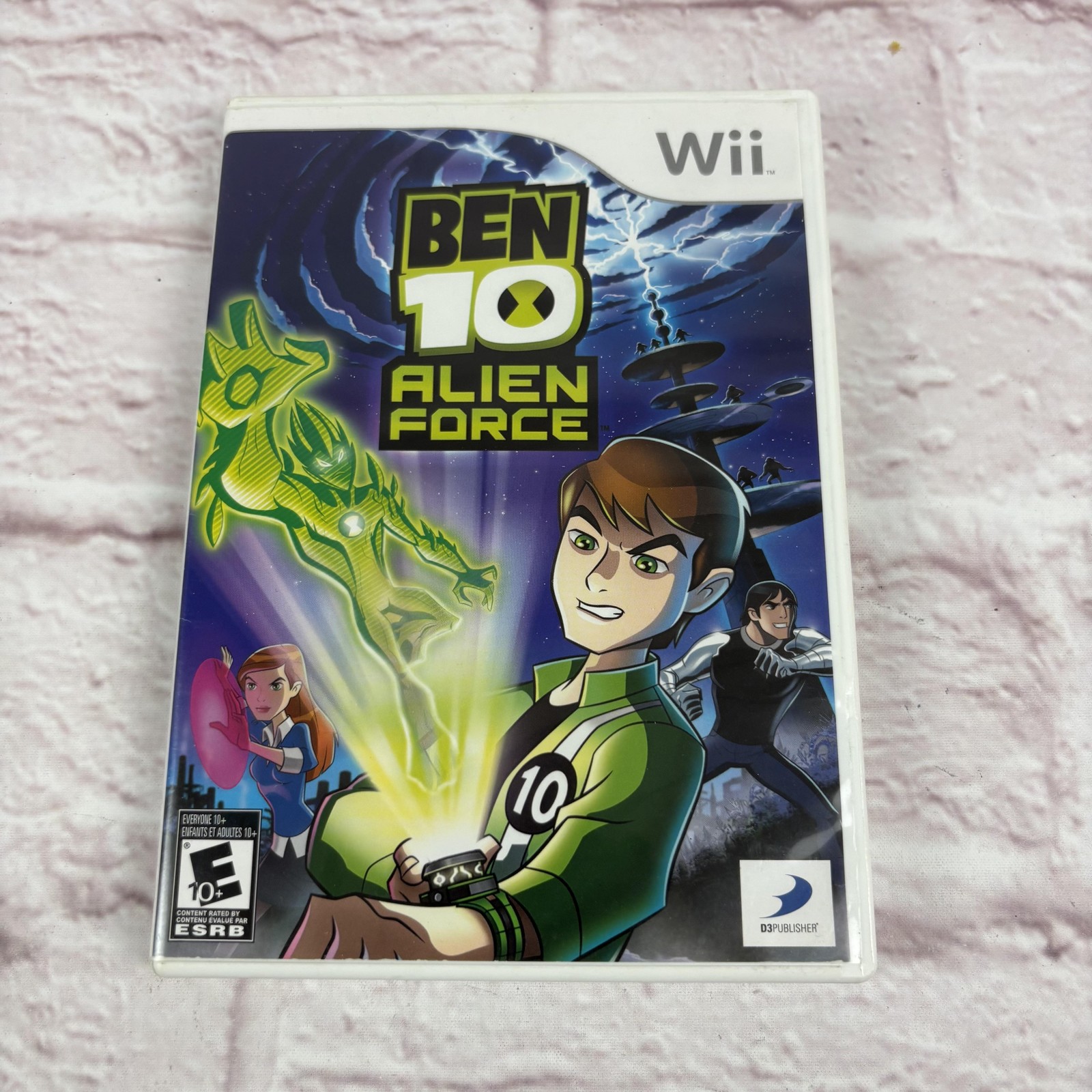 Ben 10 Alien Force Nintendo Wii Game CIB Manual E10+ D3Publisher NTSC-U/C