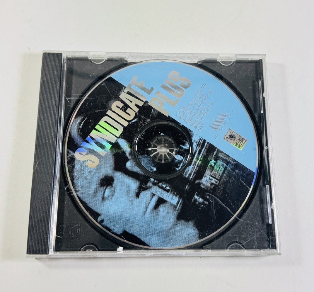 Syndicate Plus, PC CDROM No Instructions, No Box, Disc Only ML448
