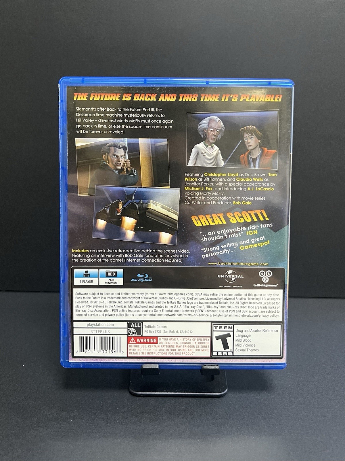 Back to the Future: The Game – 30th Anniversary Edition (Sony PlayStation 4)