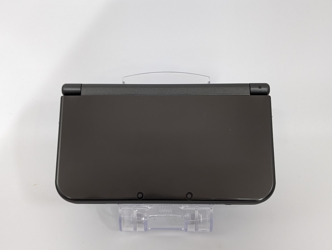 B131 Nintendo new 3DS LL XL console Metallic Black Japan w/pen adapter fx
