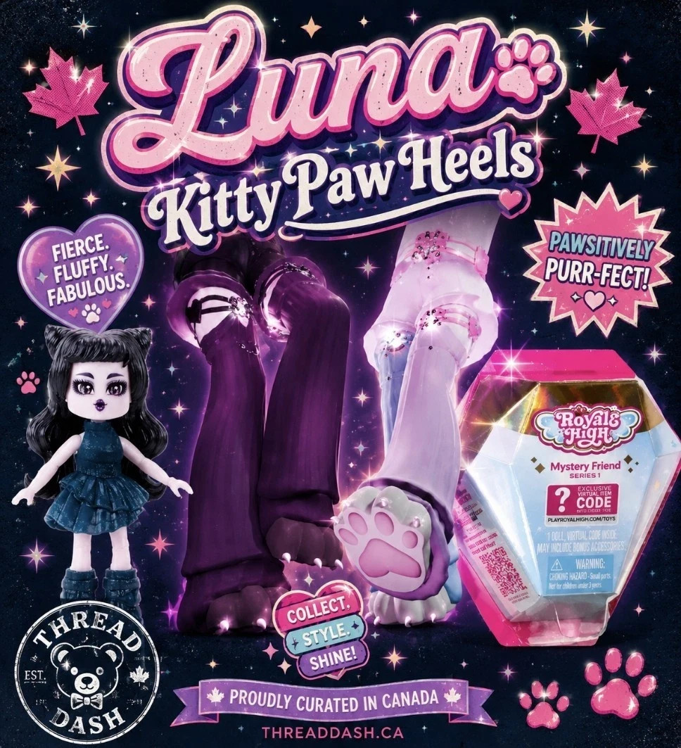 PRICE NEGOTIABLE Kitty Claws Royale High Toy Code (Only code sent in messages)