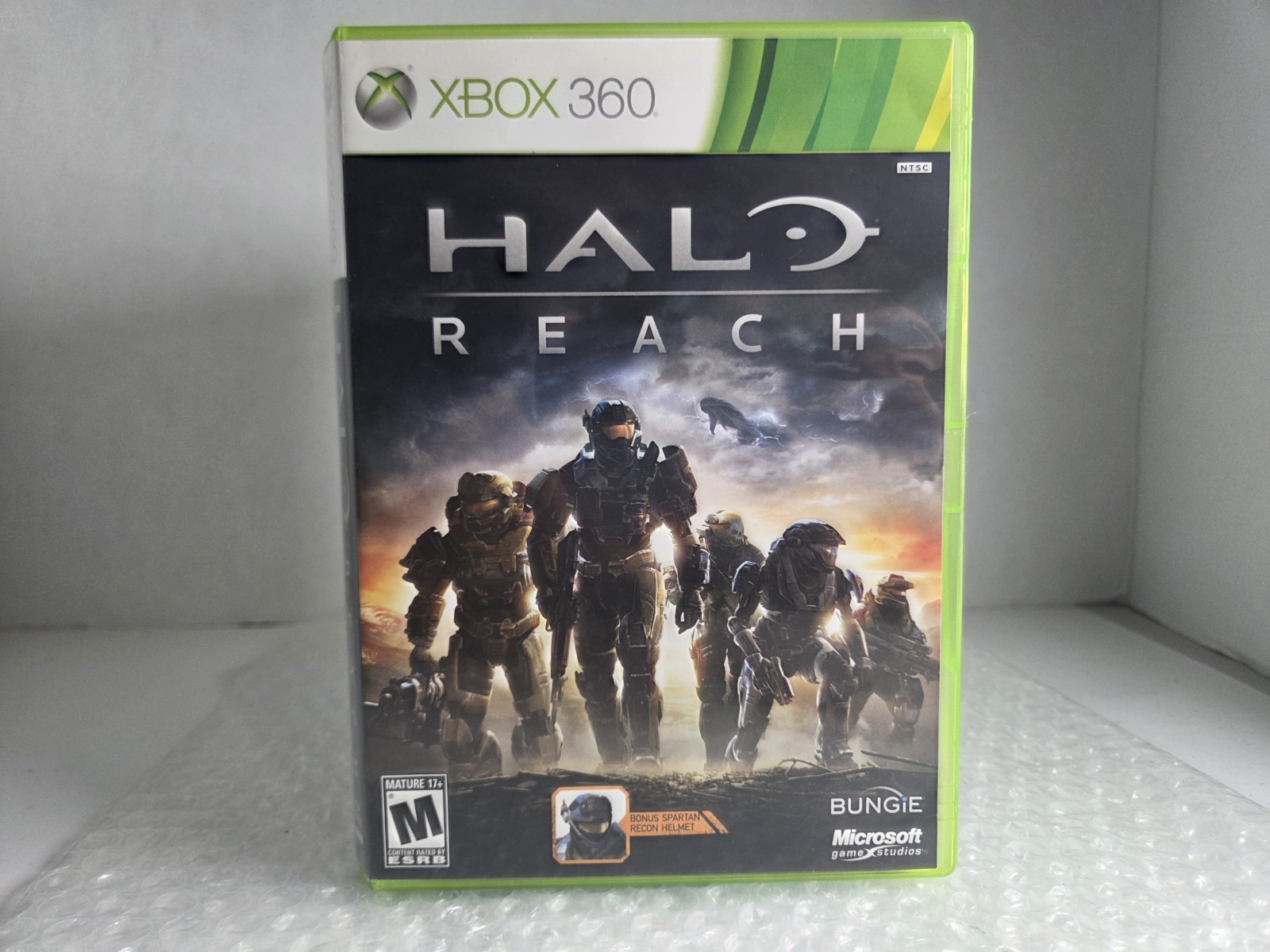 Halo Reach Microsoft Xbox 360 Complete In Box CIB Tested Resurfaced Bungie Game