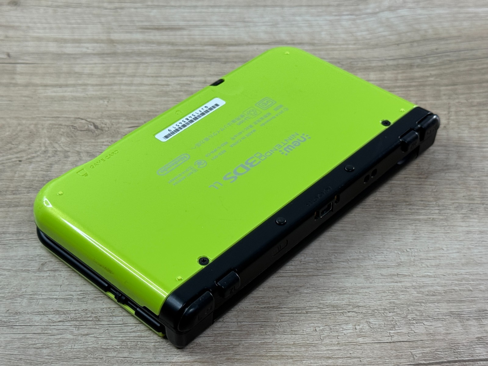 RANK B+ Nintendo New 3DS XL Lime Black Console Tested Japan ver D6208