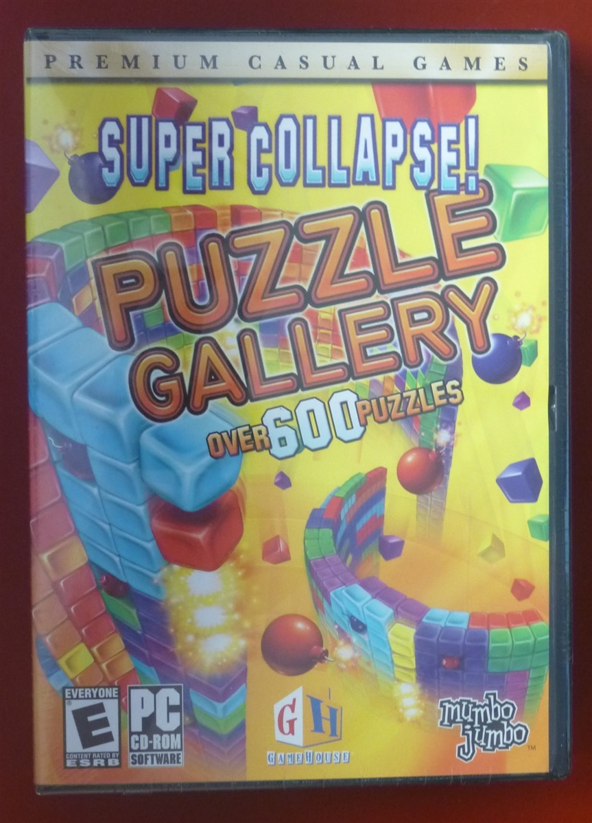 Video Game PC Super Collapse Puzzle Gallery NEW SEALED Box