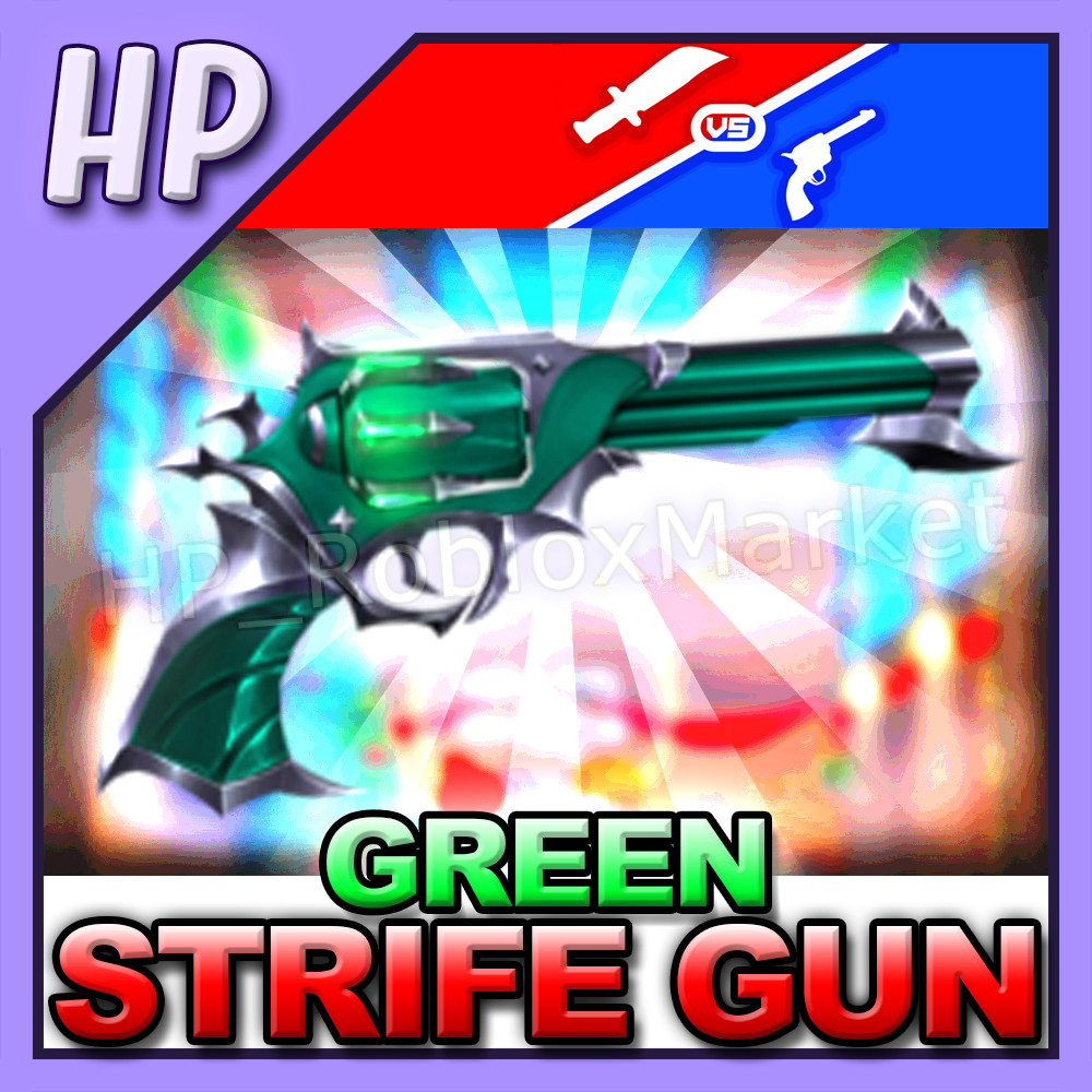 GREEN Strife Gun | MVSD – Murderers vs Sheriffs Duels [⚡FASTEST DELIVERY⚡]
