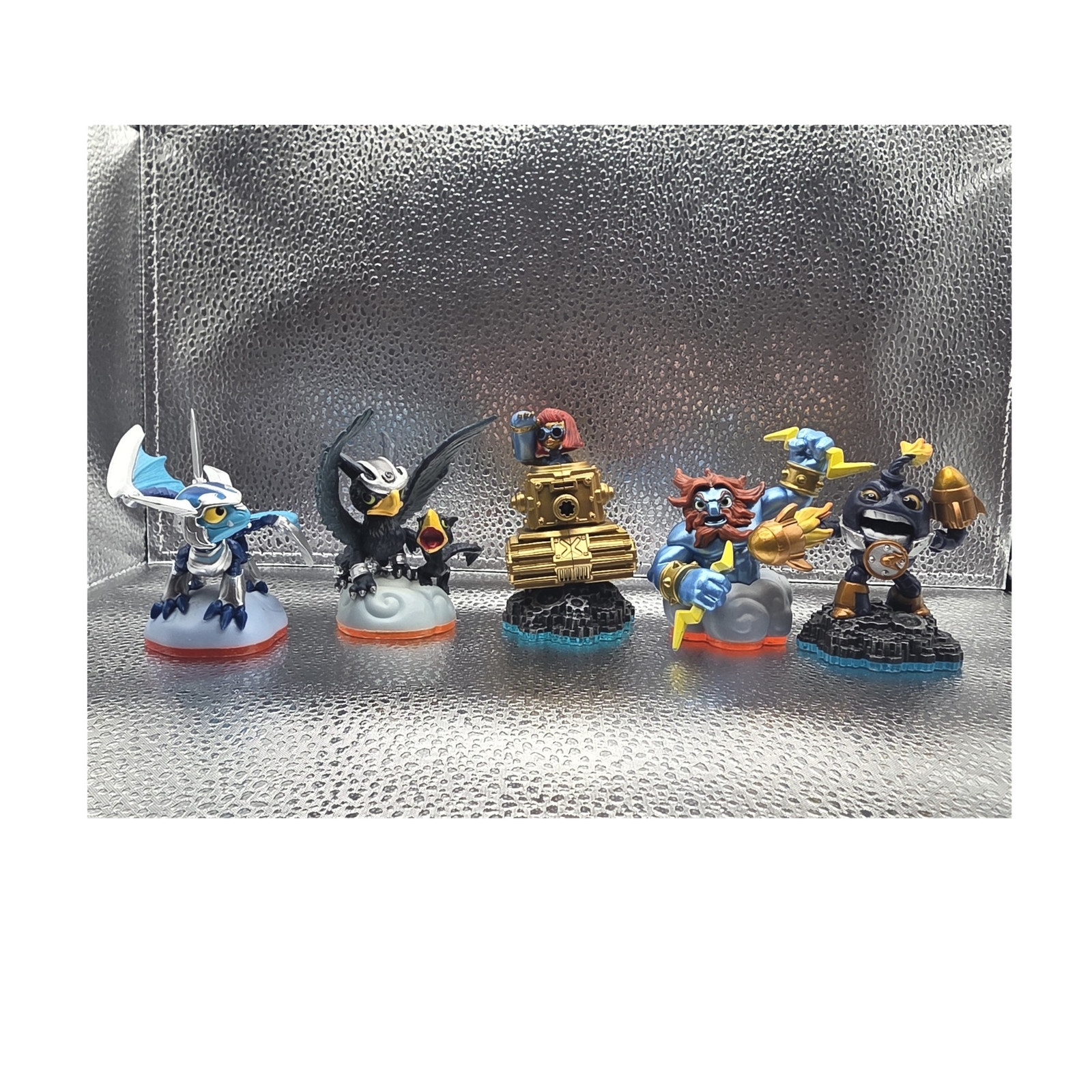 Skylanders Figures Lot Lightning Rod Blades Sonicboom Sprocket Countdown