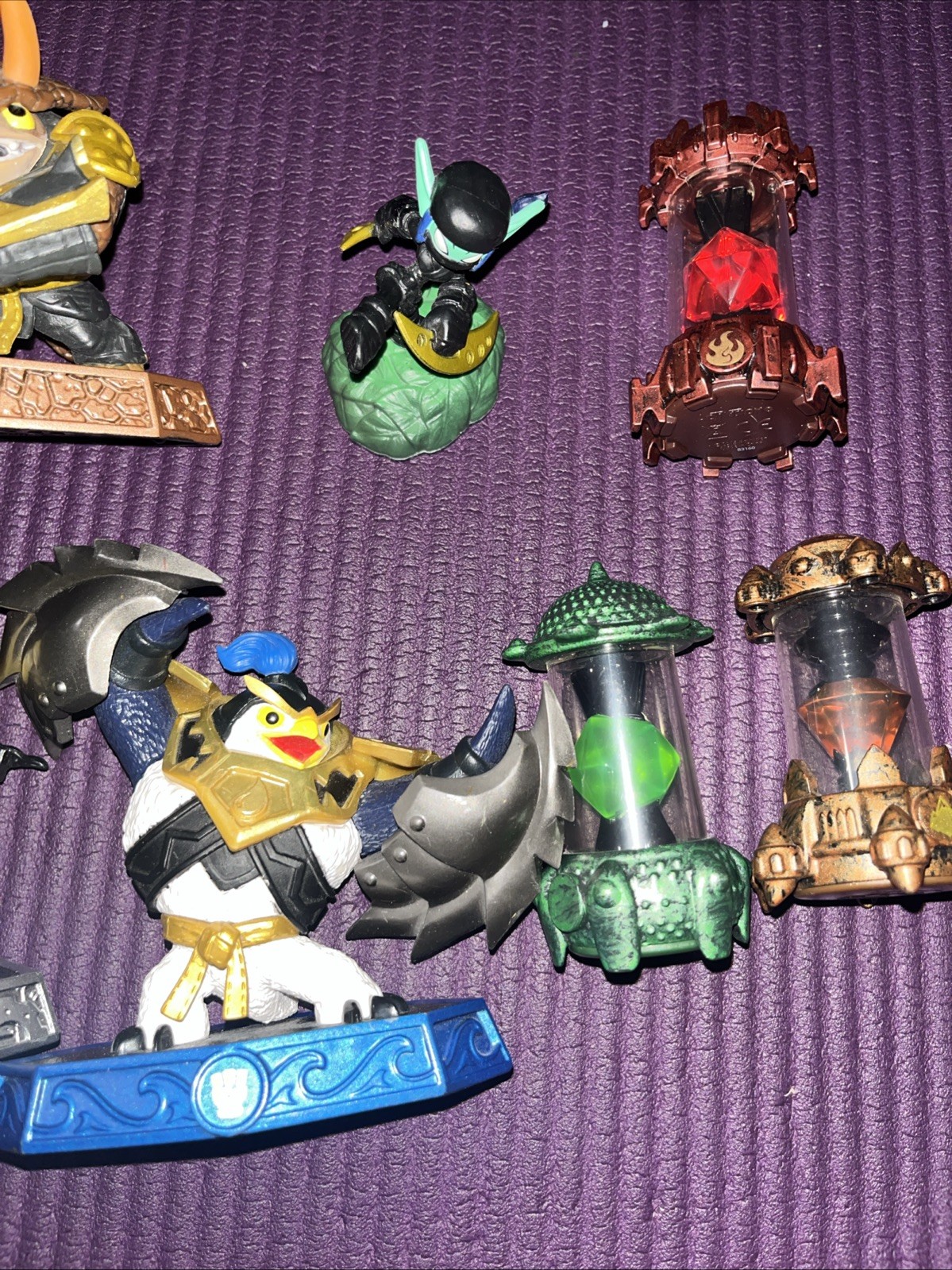 Activision Skylanders Character Figures Snap Shot Wallop Gusto Lot Of 7 Crash