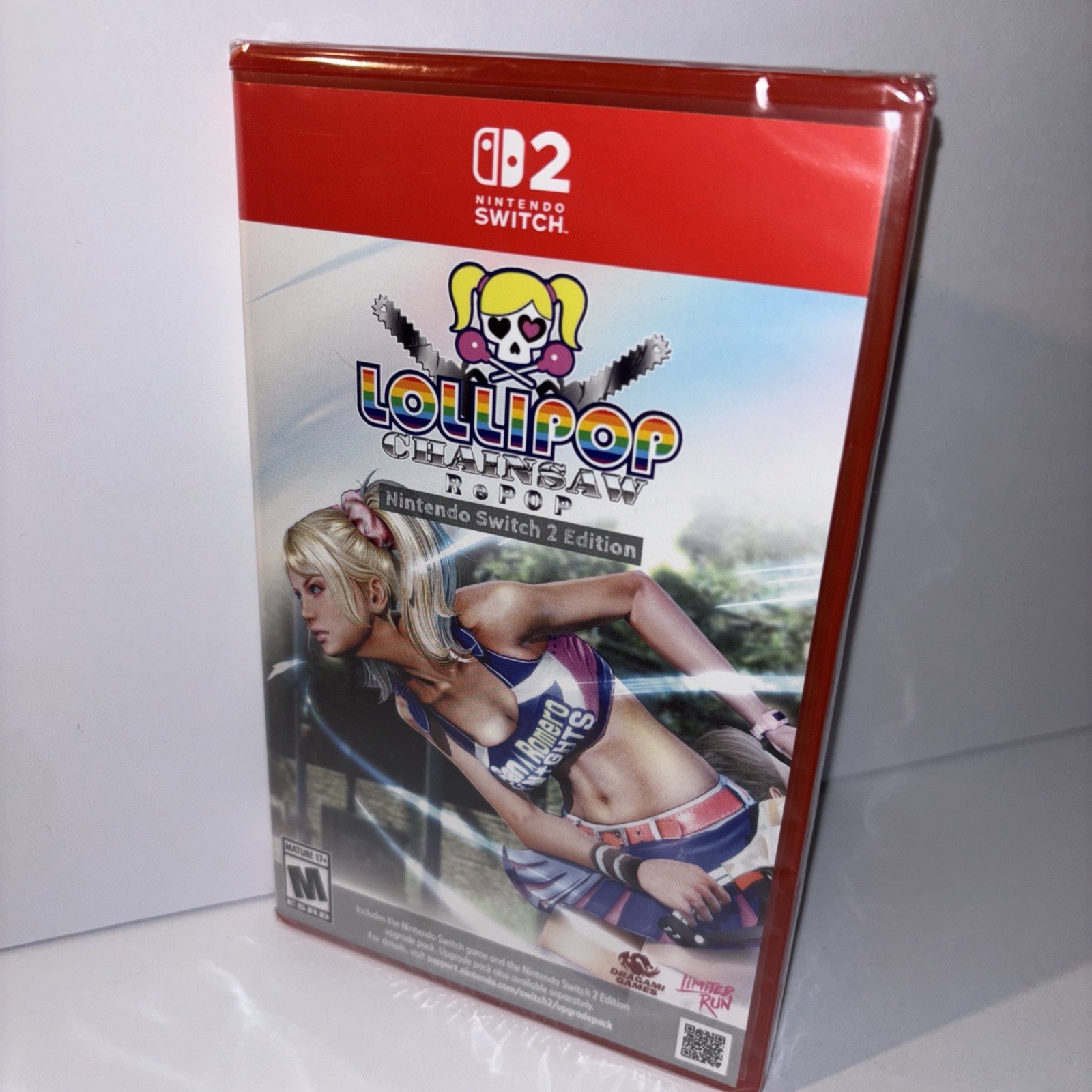 LOLLIPOP CHAINSAW REPOP NINTENDO SWITCH 2 LIMITED RUN GAMES & CHEERLEADER STATUE
