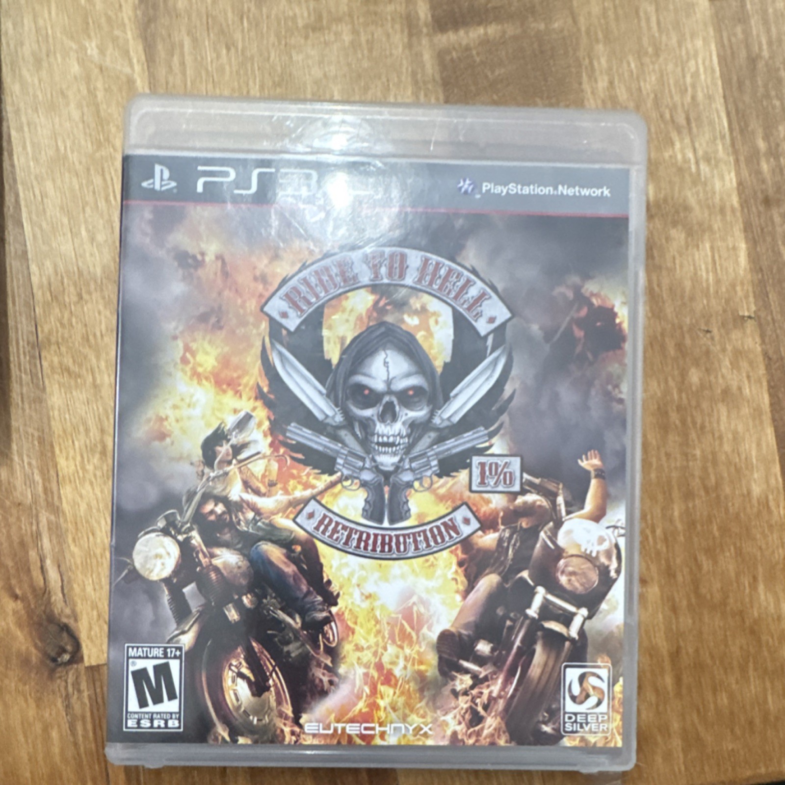 Deep Silver Ride to Hell: Retribution PS3 Action Adventure M NTSC 2013 Manual