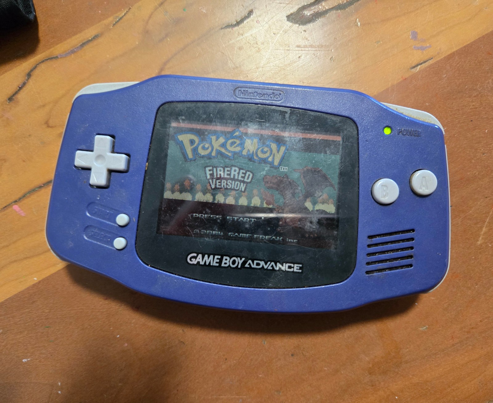 Gameboy Advance Blue tested working