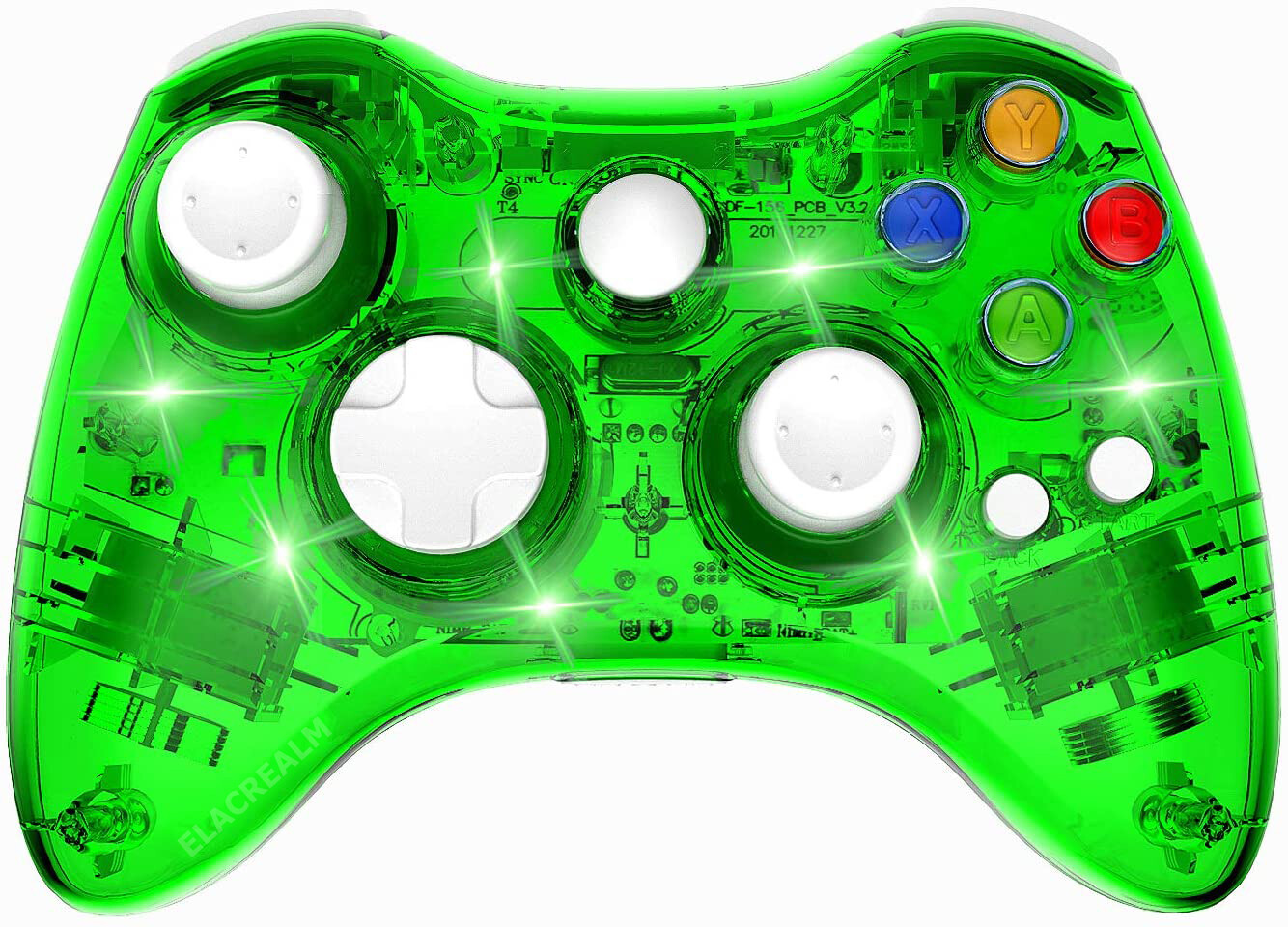 Wireless Wired Xbox 360 Controller Joystick for Microsoft Xbox 360 PC Win 7 8 10