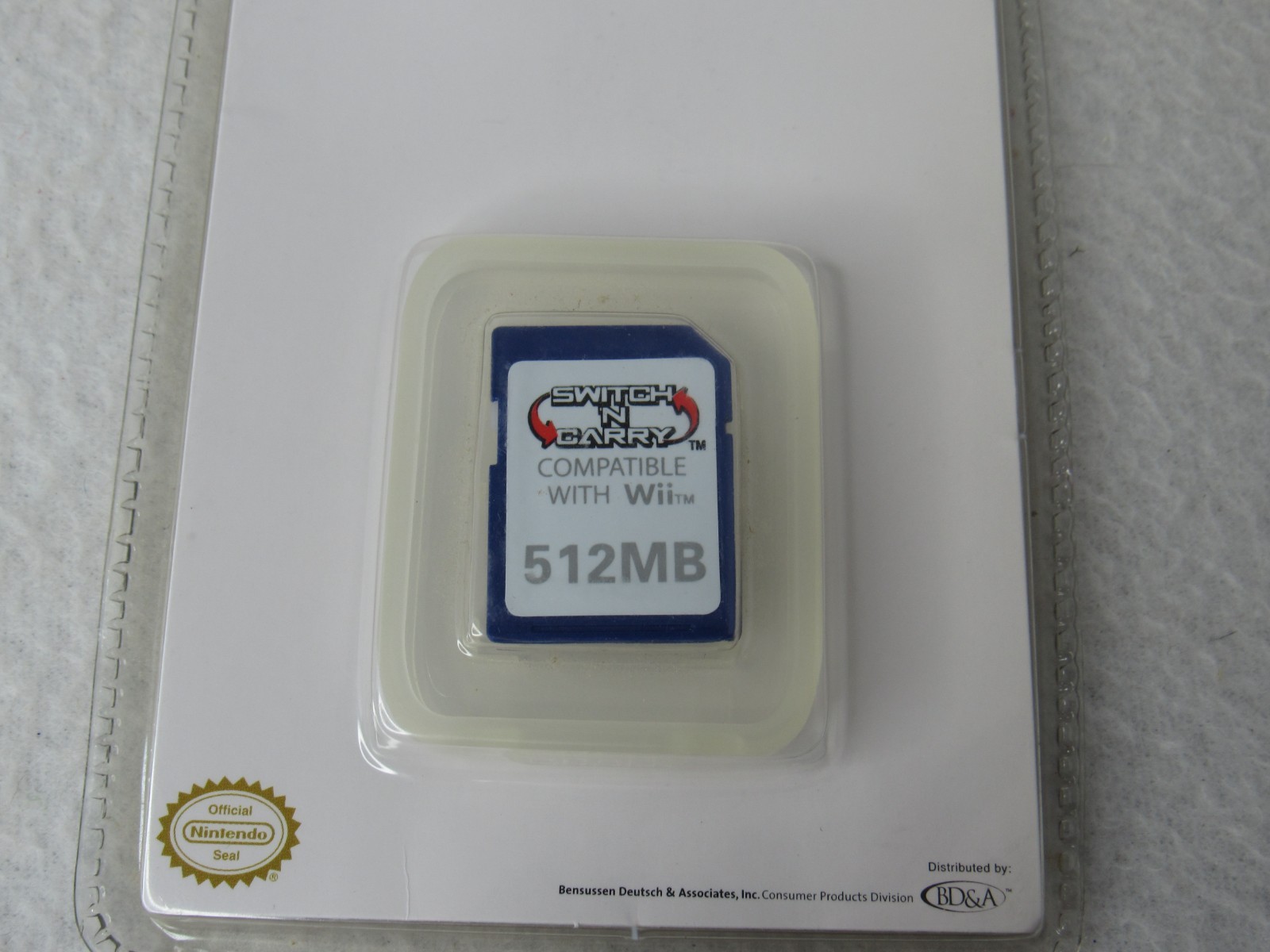 NEW Genuine Wii 512MB SD Expansion Card Licensed by Nintendo