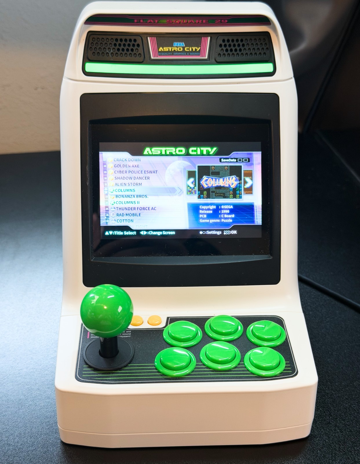 SEGA Astro City Mini 37 Built-In Games Great Condition