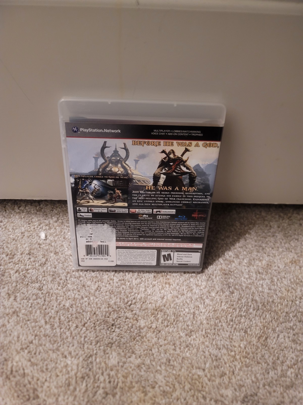 Sony PlayStation 3 Slim Console With 10 Games Work Great,third Party Controller
