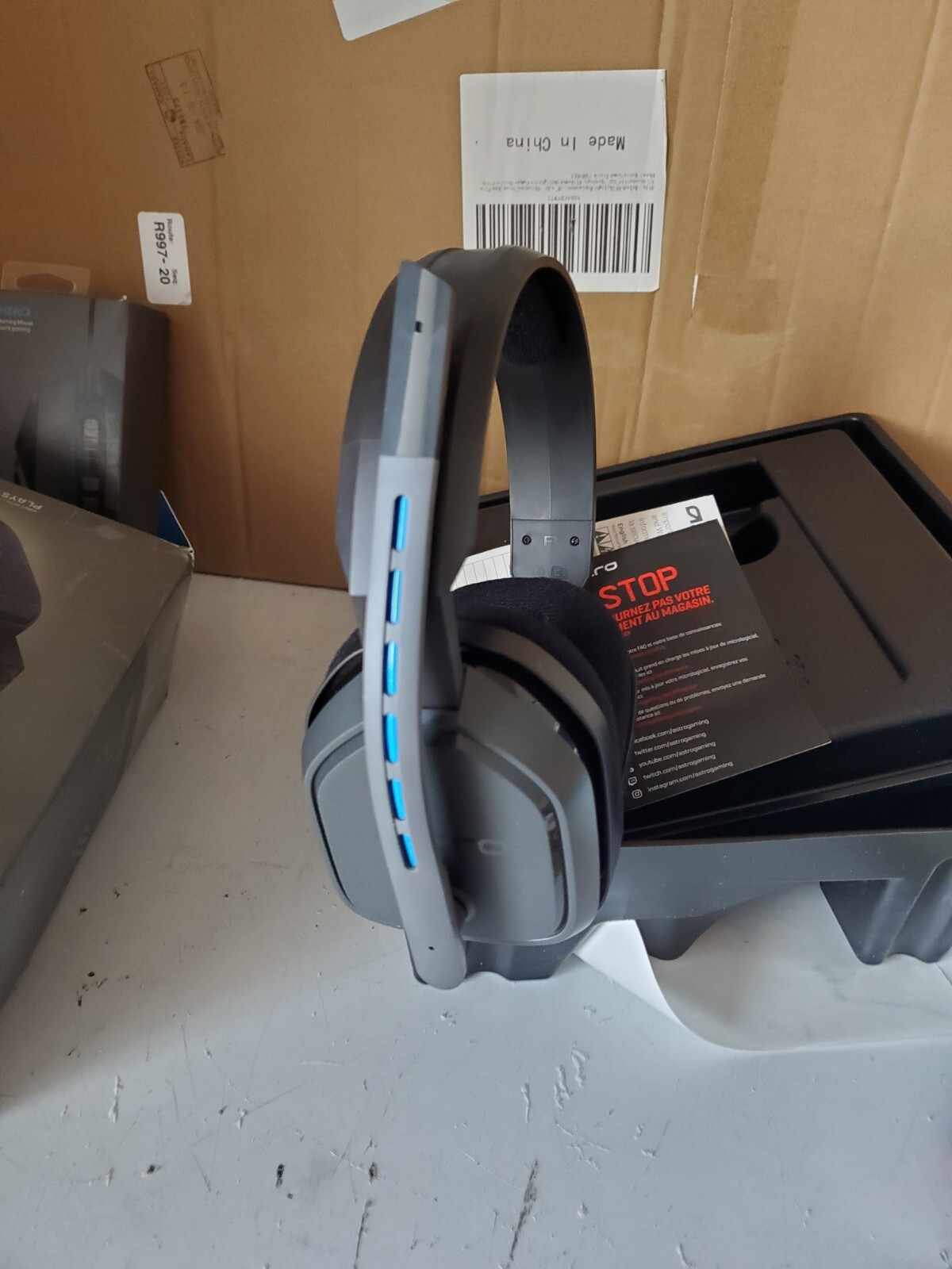Astro A10 Headset Stereo Mini-phone 3.5mm Wired, 32Ohm, 20Hz – 20Hz, 939-0015009