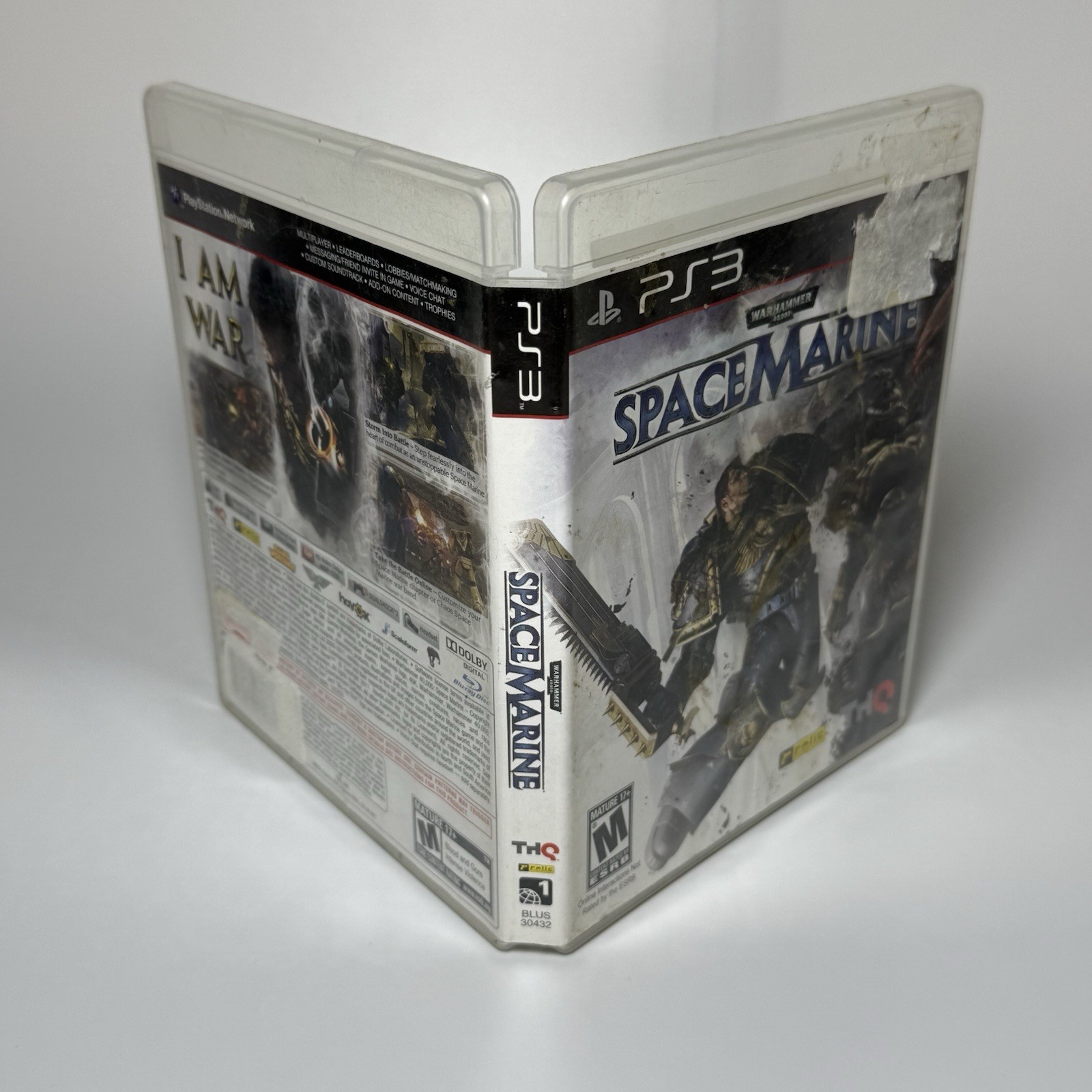 Warhammer 40000: Space Marine (Playstation 3, ps3, 2011) CIB Complete w/ Manual!