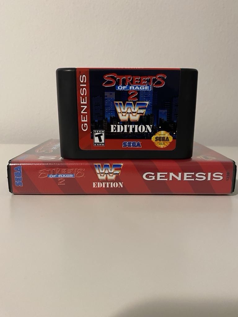 Streets Of Rage 2 WWF Edition (Sega Genesis)