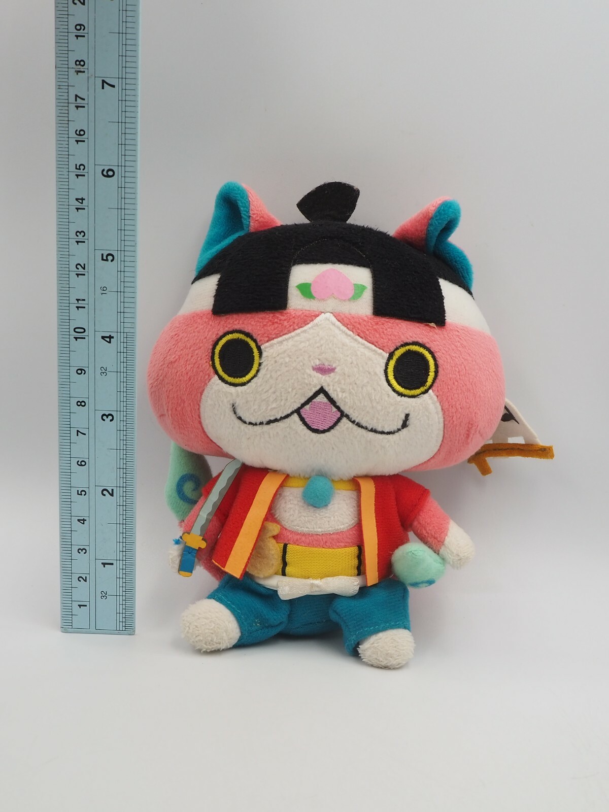 Yokai Watch B1711 Momonyan Bandai Plush 6″ Toy Doll Japan Momotaronyan