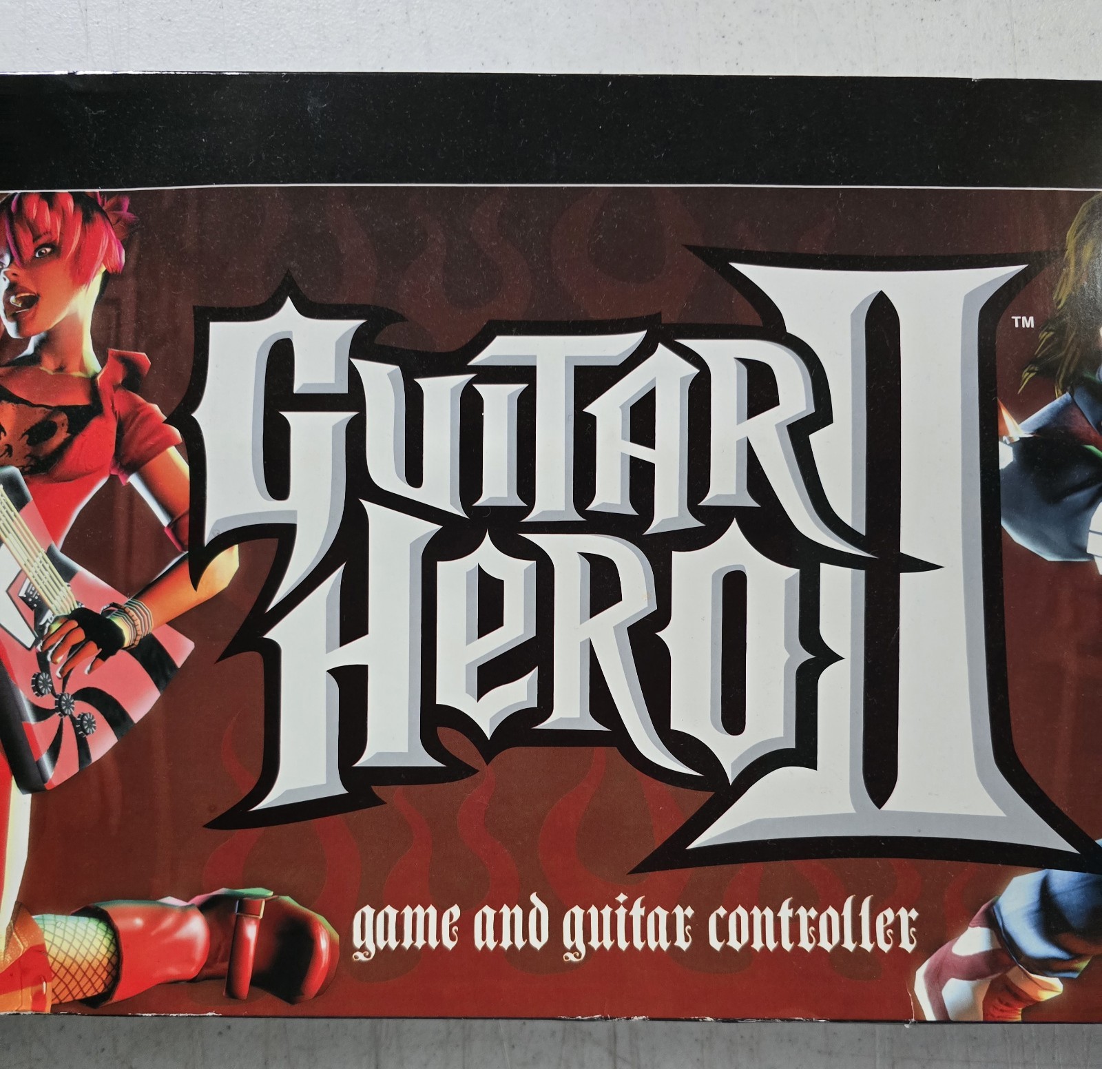 PS2 Guitar Hero, Guitar Controller And “On Tour” Controller Combo (No Game)