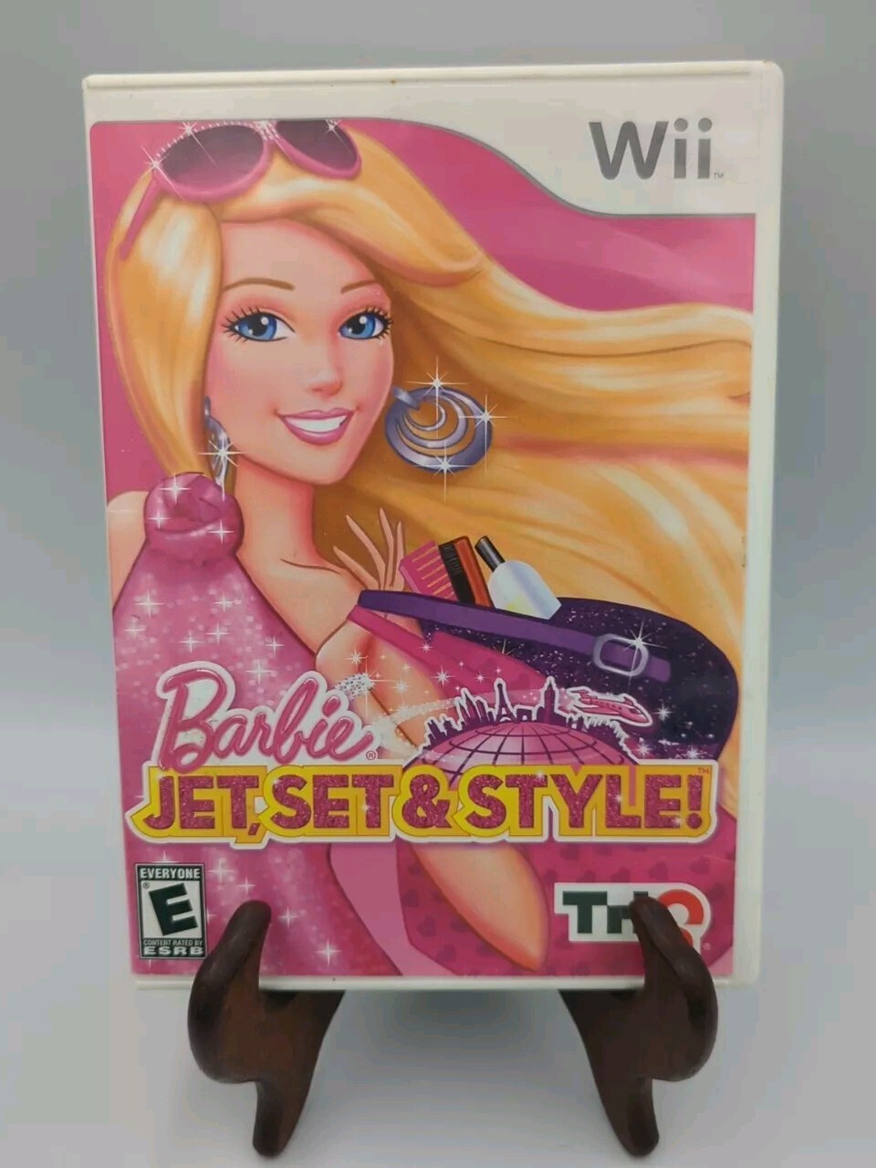 Barbie: Jet, Set & Style (Nintendo Wii, 2011) CIB W/ Manual
