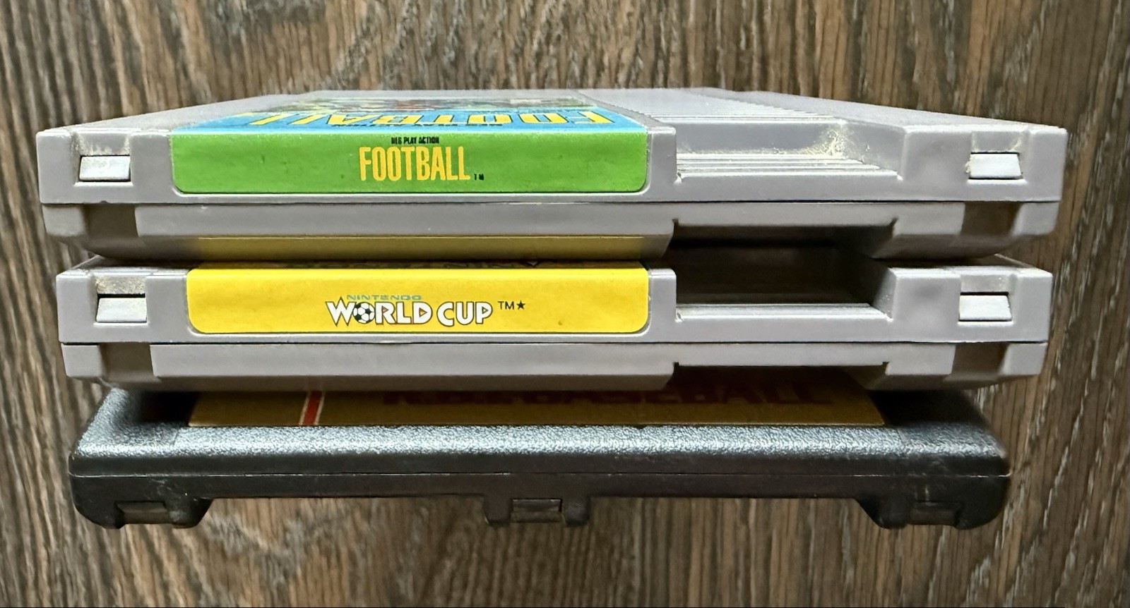 Nintendo NES Lot of 3! Play Action Football, World Cup & RBI Baseball CARTS ONLY