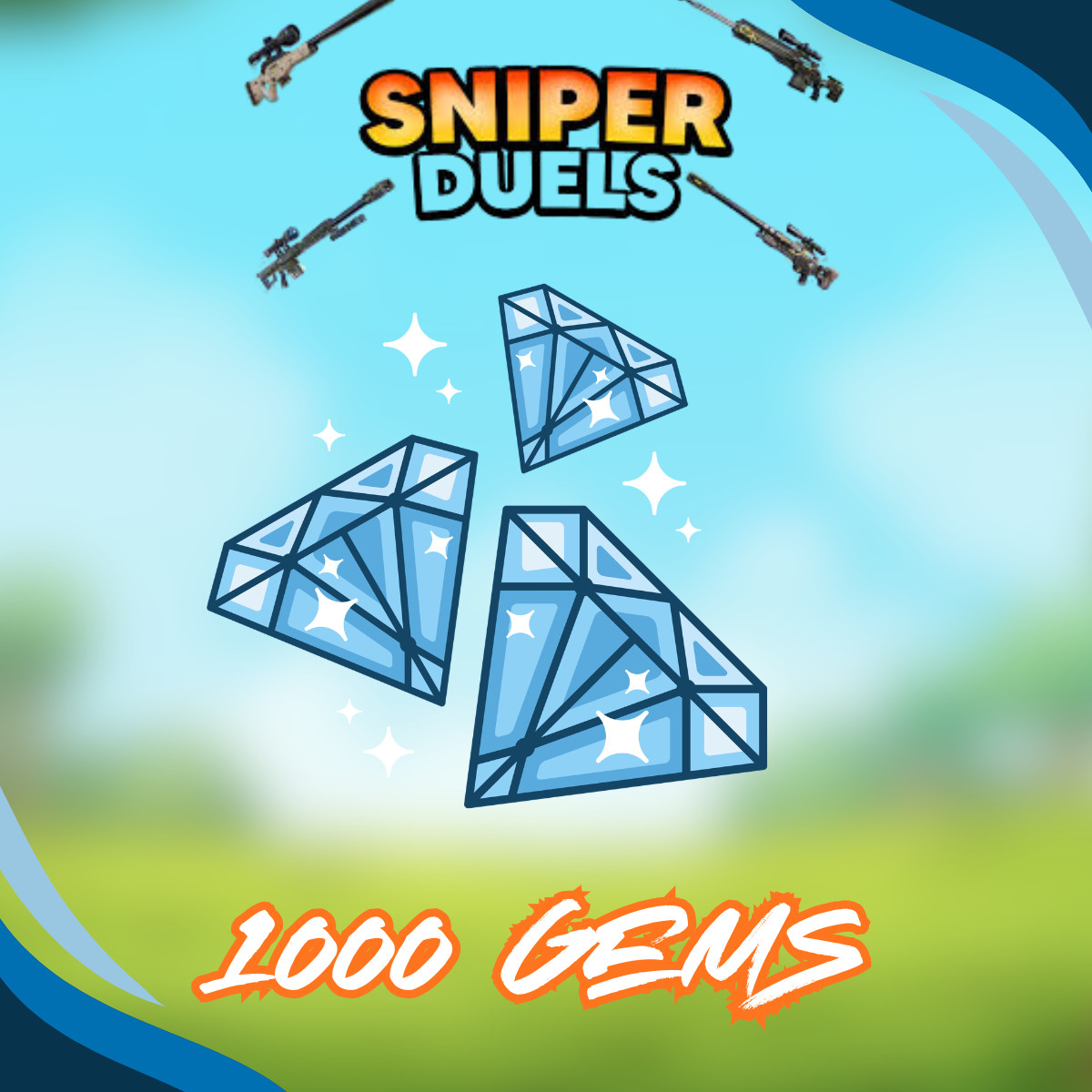✨ SNIPER DUELS (Gems & Gamepasses) ✨ Safe & Secure 💎 Verified Support