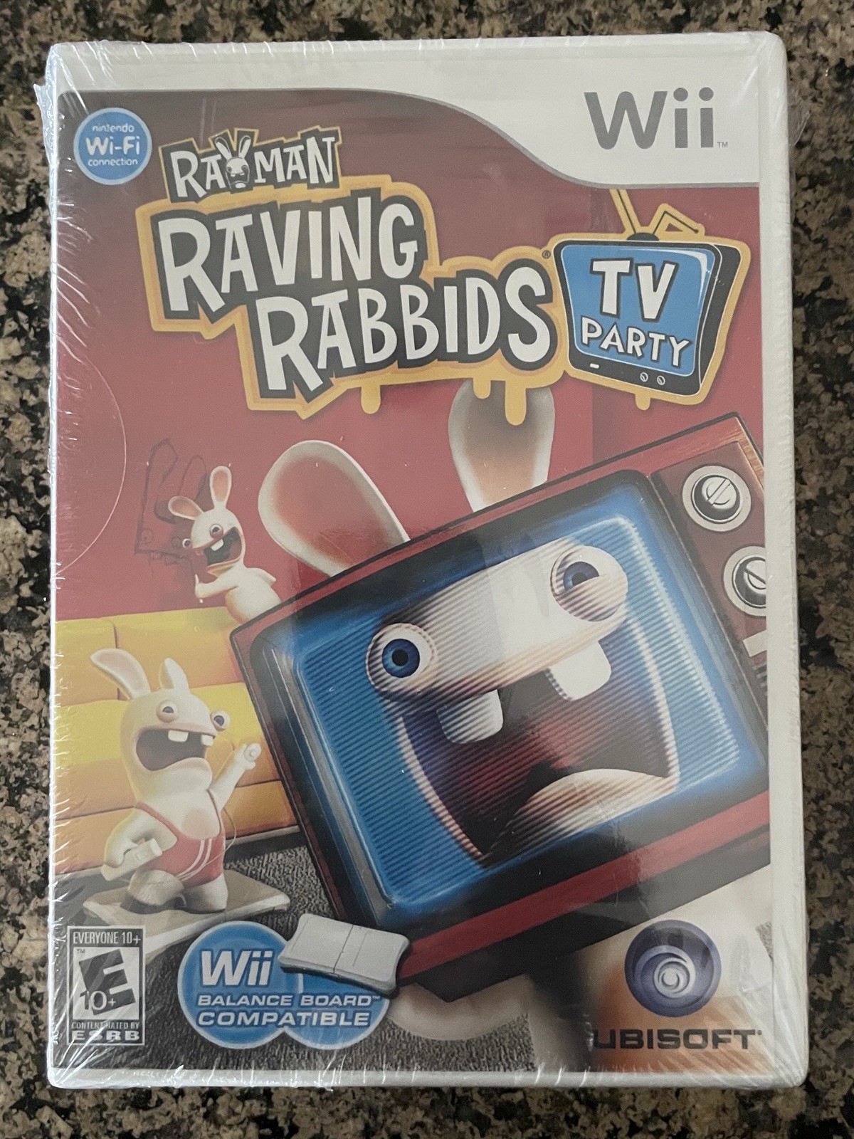 Brand New – Rayman Raving Rabbids: TV Party SHIRT BUNDLE RARE (Nintendo Wii)