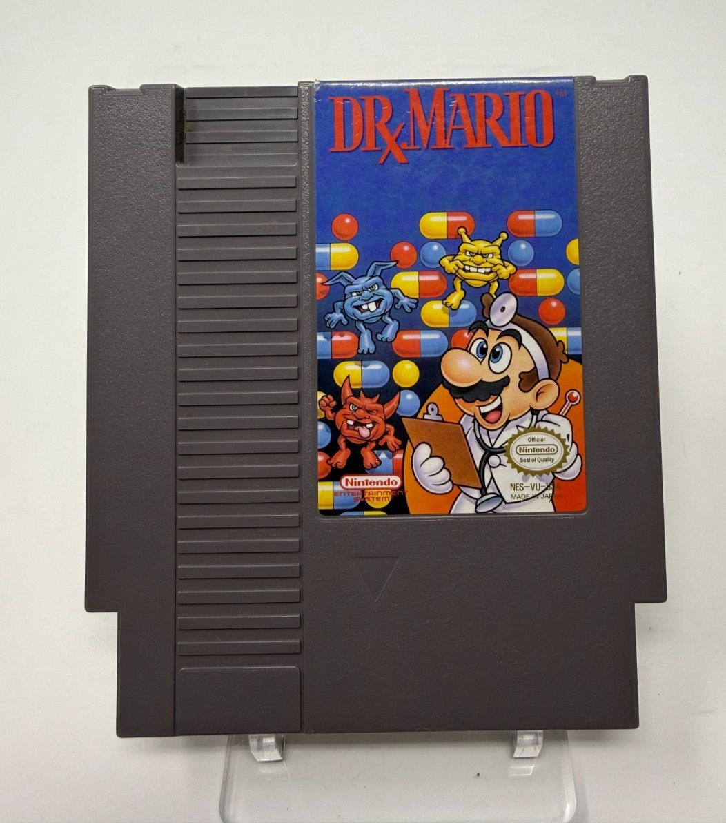 Dr. Mario (Nintendo NES, 1990) Loose Tested Working