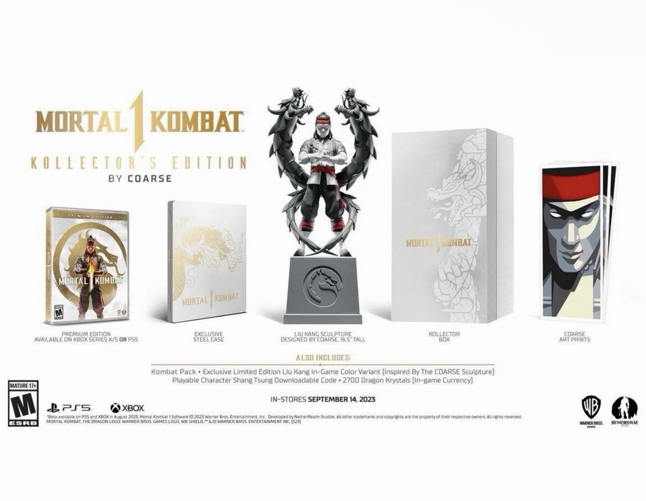 Mortal Kombat 1 Kollector’s Edition PS5 PlayStation 5 Collector’s CIB BRAND NEW