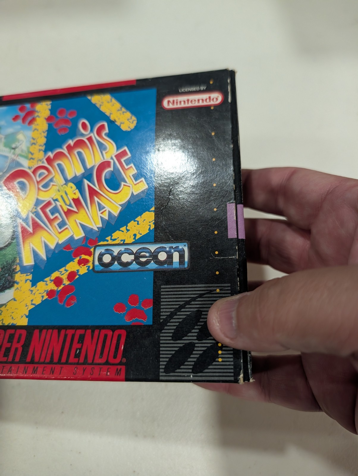 Dennis The Menace (Super Nintendo SNES) Complete in Box CIB