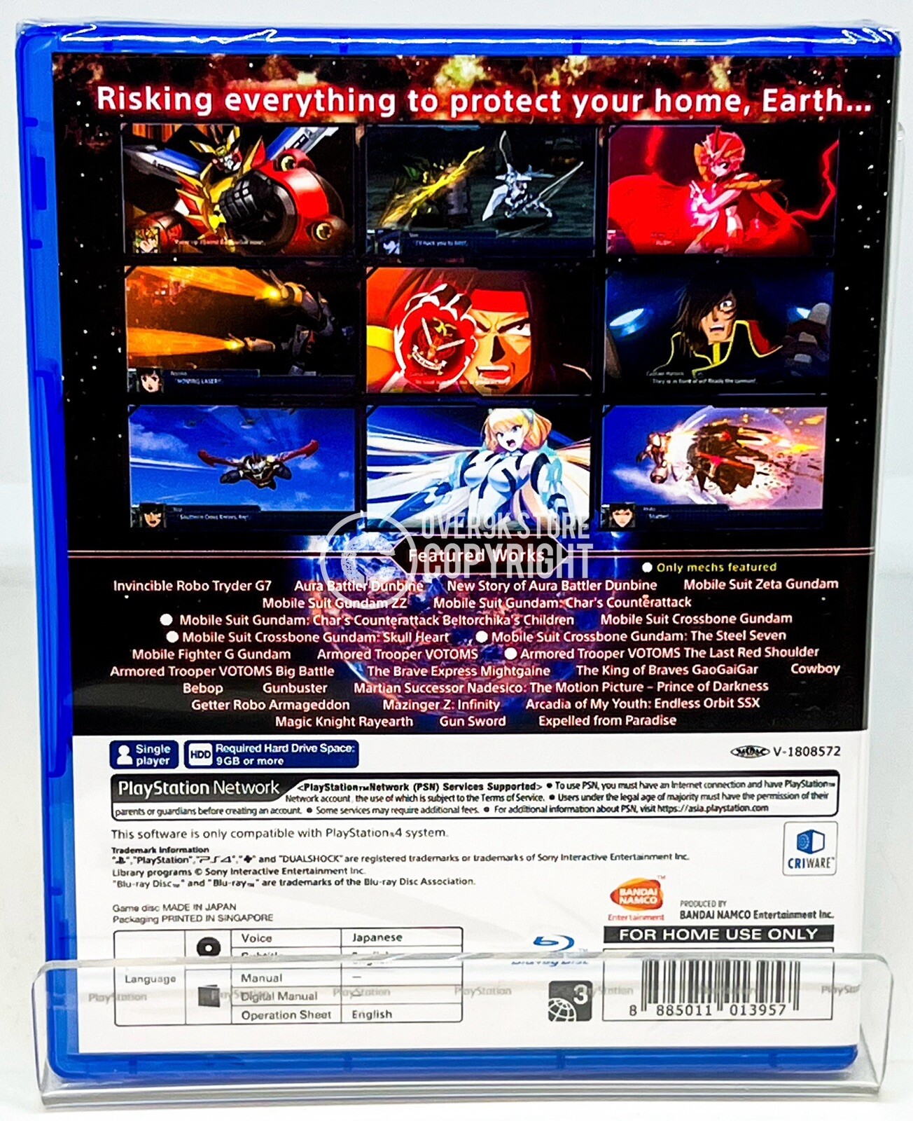 Super Robot Wars T + V + X – PS4 – Brand New | Factory Sealed