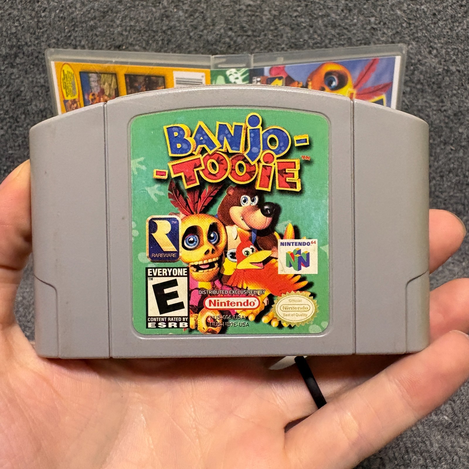 Banjo-Tooie Nintendo 64 Cartridge & Case Tested Works