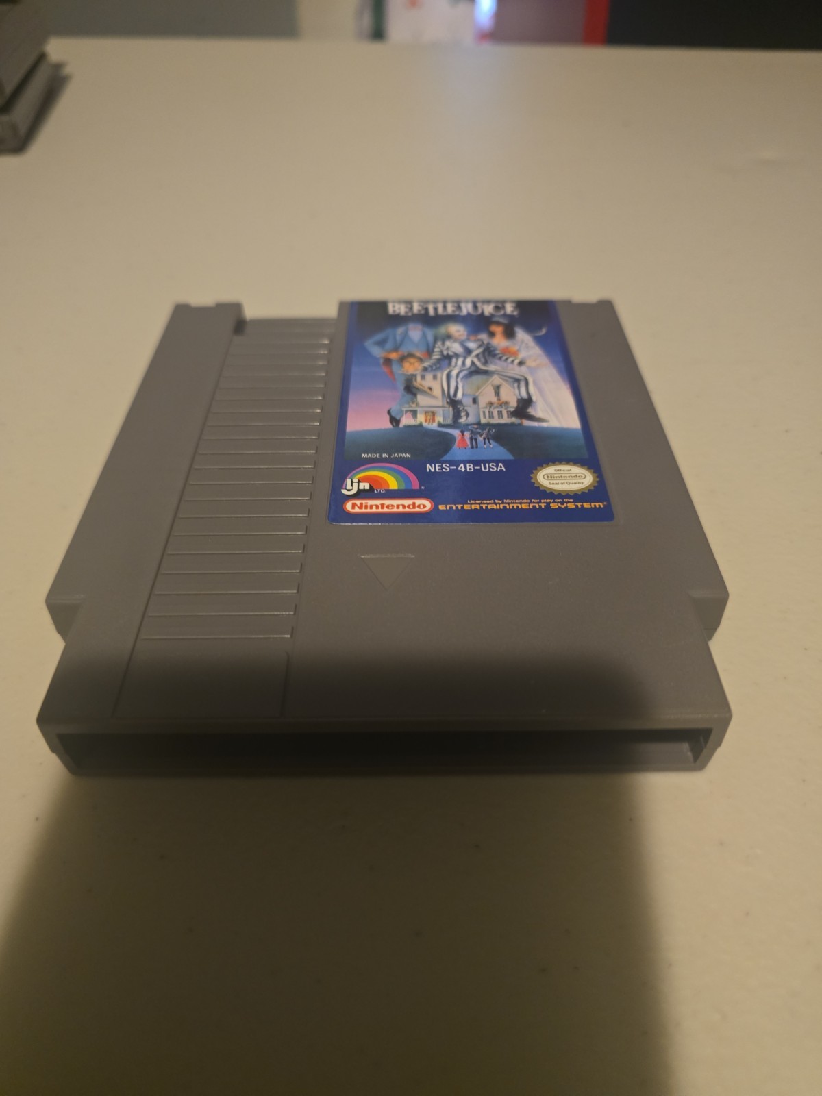 BeetleJuice – Nintendo NES Cartridge – Authentic Tested – Game