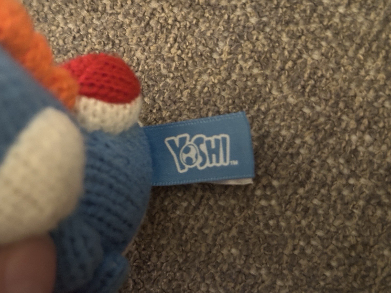 Light Blue Yarn Yoshi Amiibo Plush – Nintendo Wii U Switch 3DS