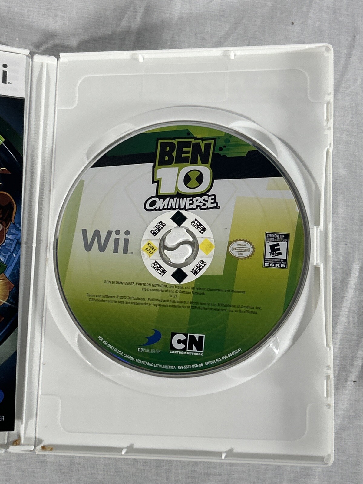 Ben 10: Omniverse (Nintendo Wii, 2012) Tested Works