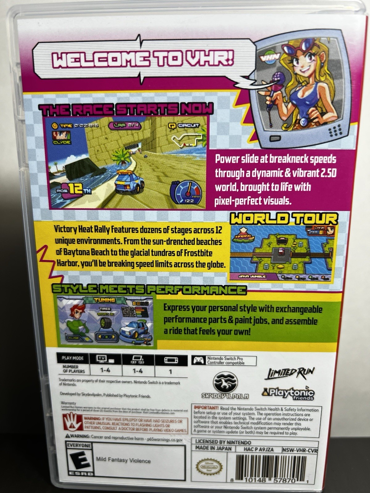 Victory Heat Rally (Nintendo Switch) Limited Run Games