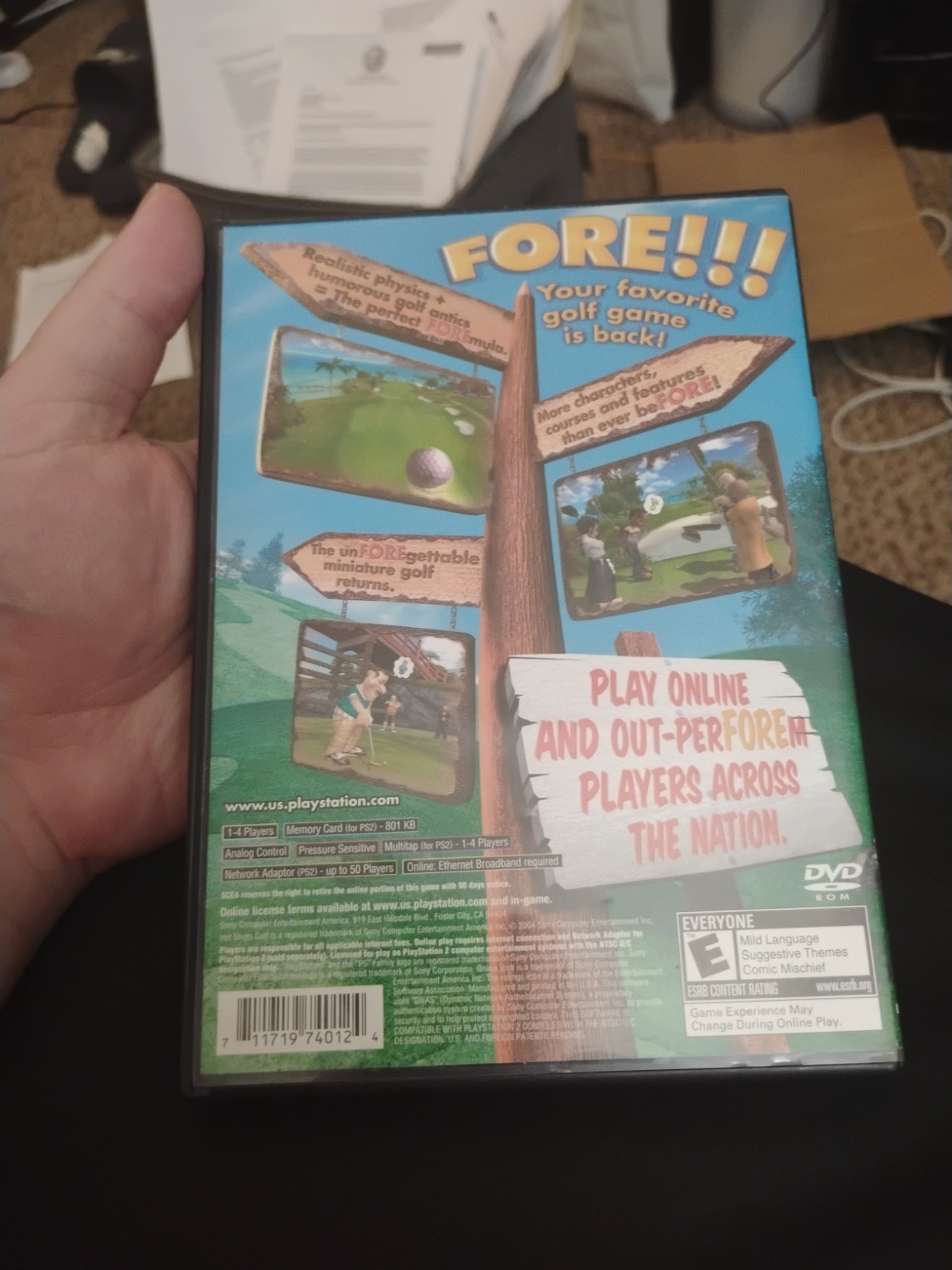 Hot Shots Golf: Fore CIB (Sony PlayStation 2, 2004)