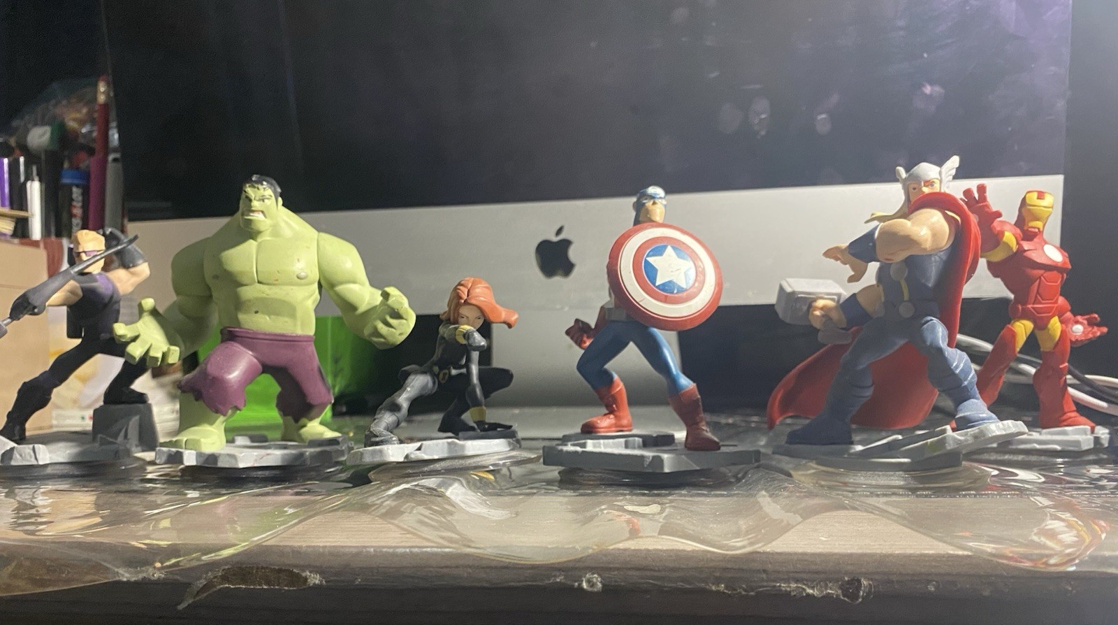 Disney Infinity Marvel Avengers Figures Hulk, Captain America, Thor, Iron Man, …