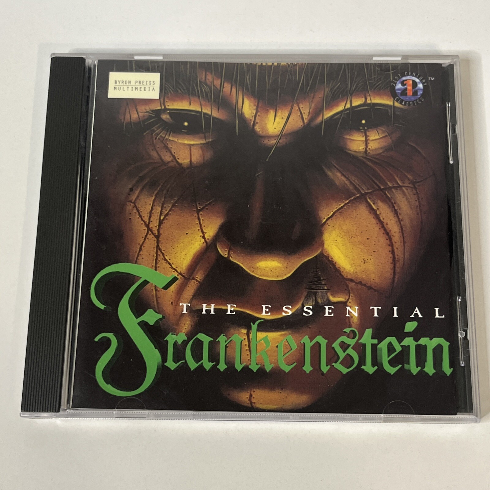 Vintage The Essential Frankenstein PC CD-ROM The Multimedia Experience Game 1994