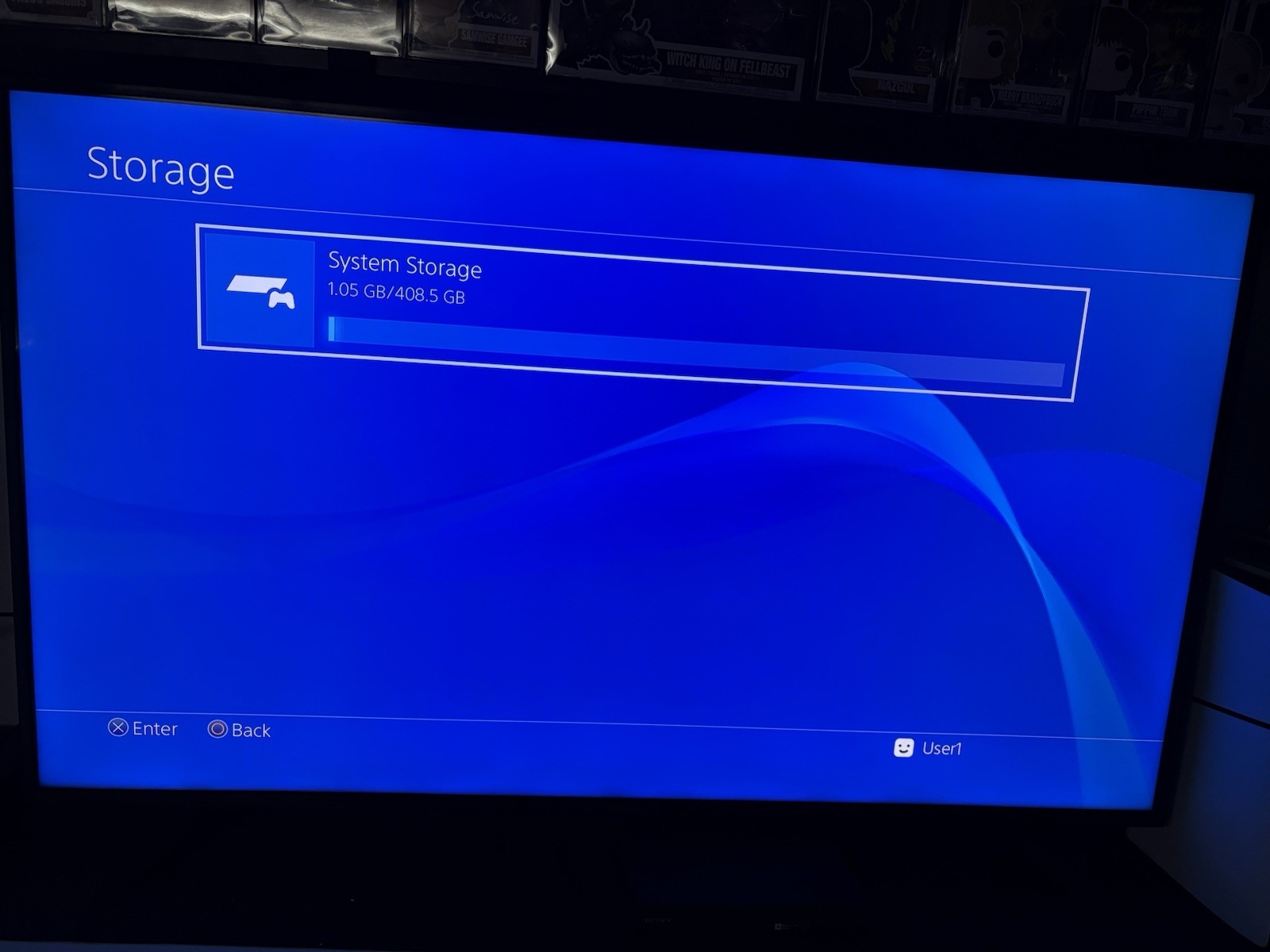 Sony PlayStation 4 500gb Jet Black Console With Two Controllers and All Wires