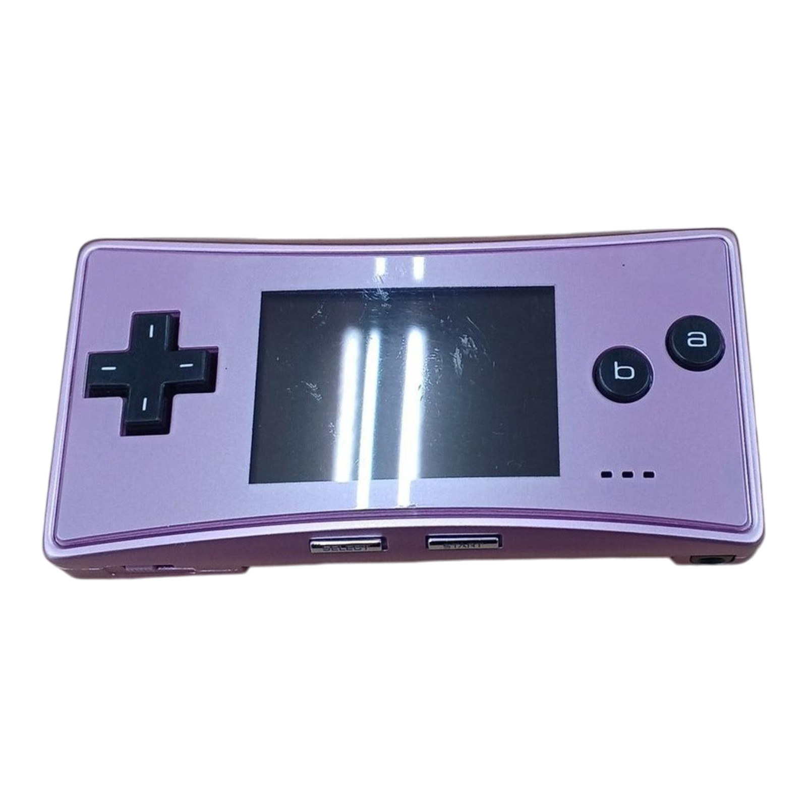 Nintendo Game Boy Micro OXY-001 Handheld Console Purple w / charger Tested Japan