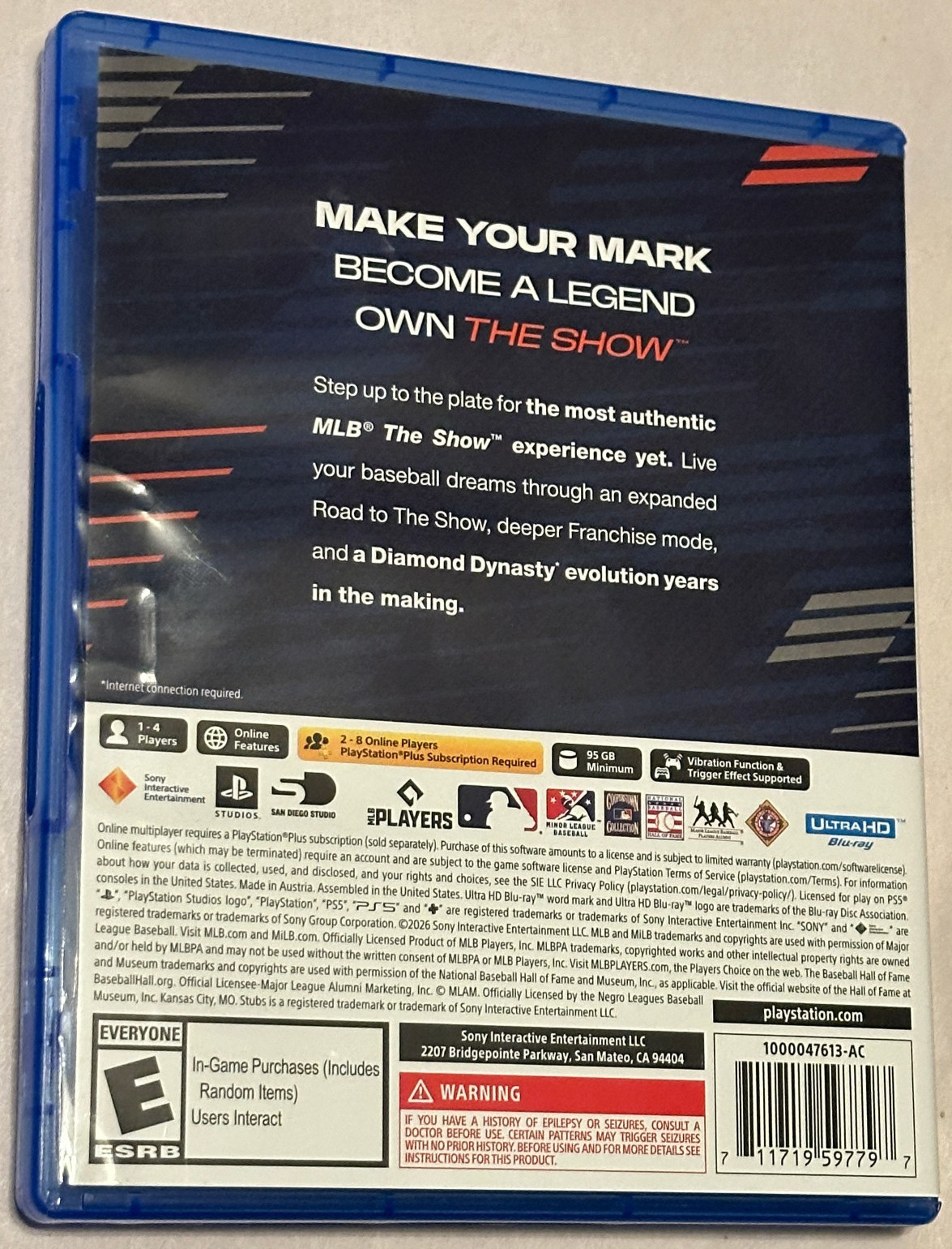 MLB The Show 26 (Sony PlayStation 5 PS5) *Complete & Tested*
