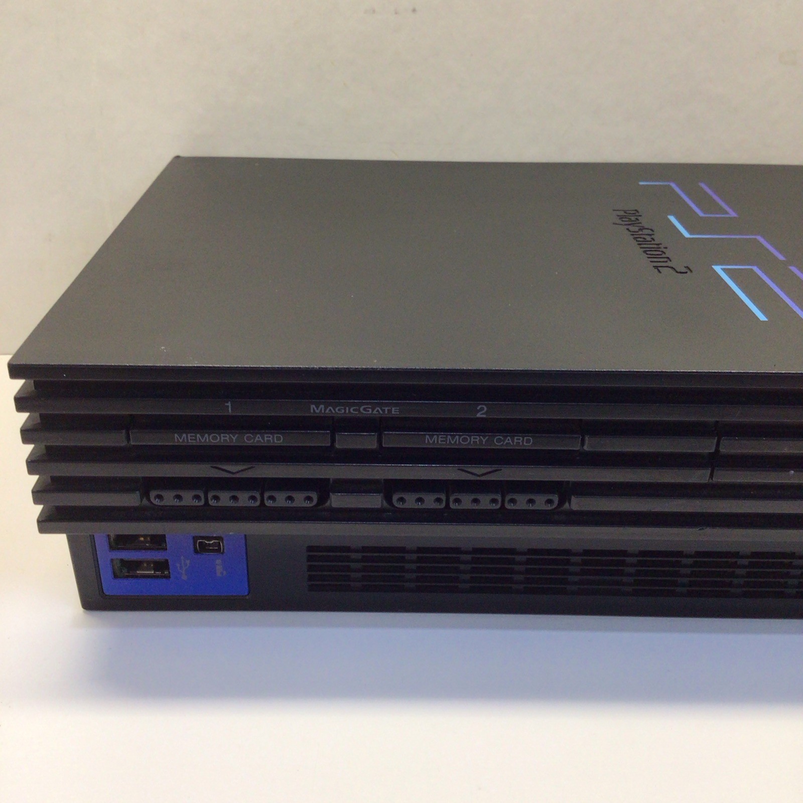 Sony PlayStation 2 PS2 Console SCPH-39001 Black NTSC-U/C + clear controller