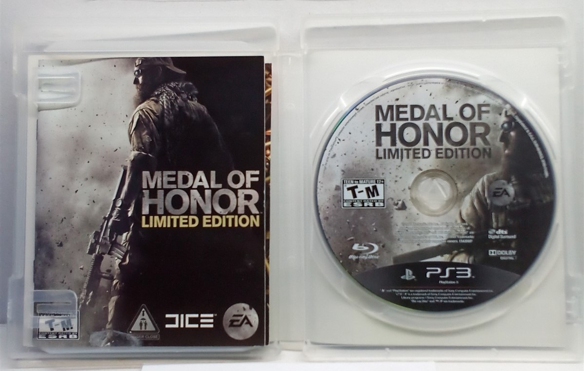 Medal of Honor Limited Edition (PlayStation 3, 2010) Complete Tested Working