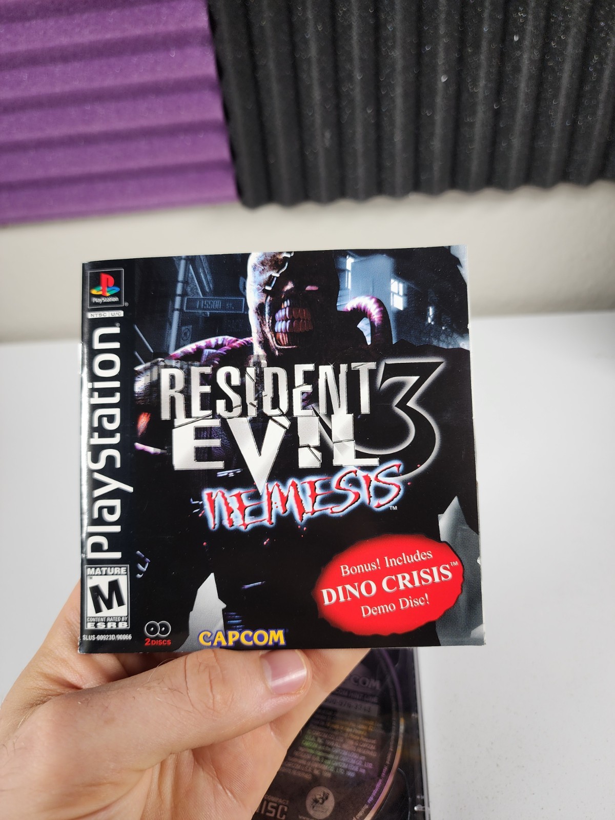 RESIDENT EVIL 3 NEMESIS – Playstation 1 PS1 GAME w/ DEMO & Reg Card – *TESTED*