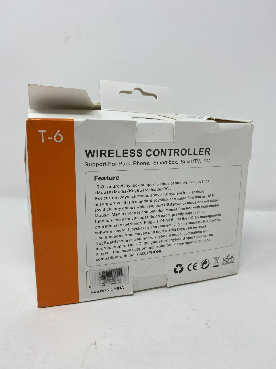 Terios T-6 Wireless Controller Gamepad For Android, Apple, PC