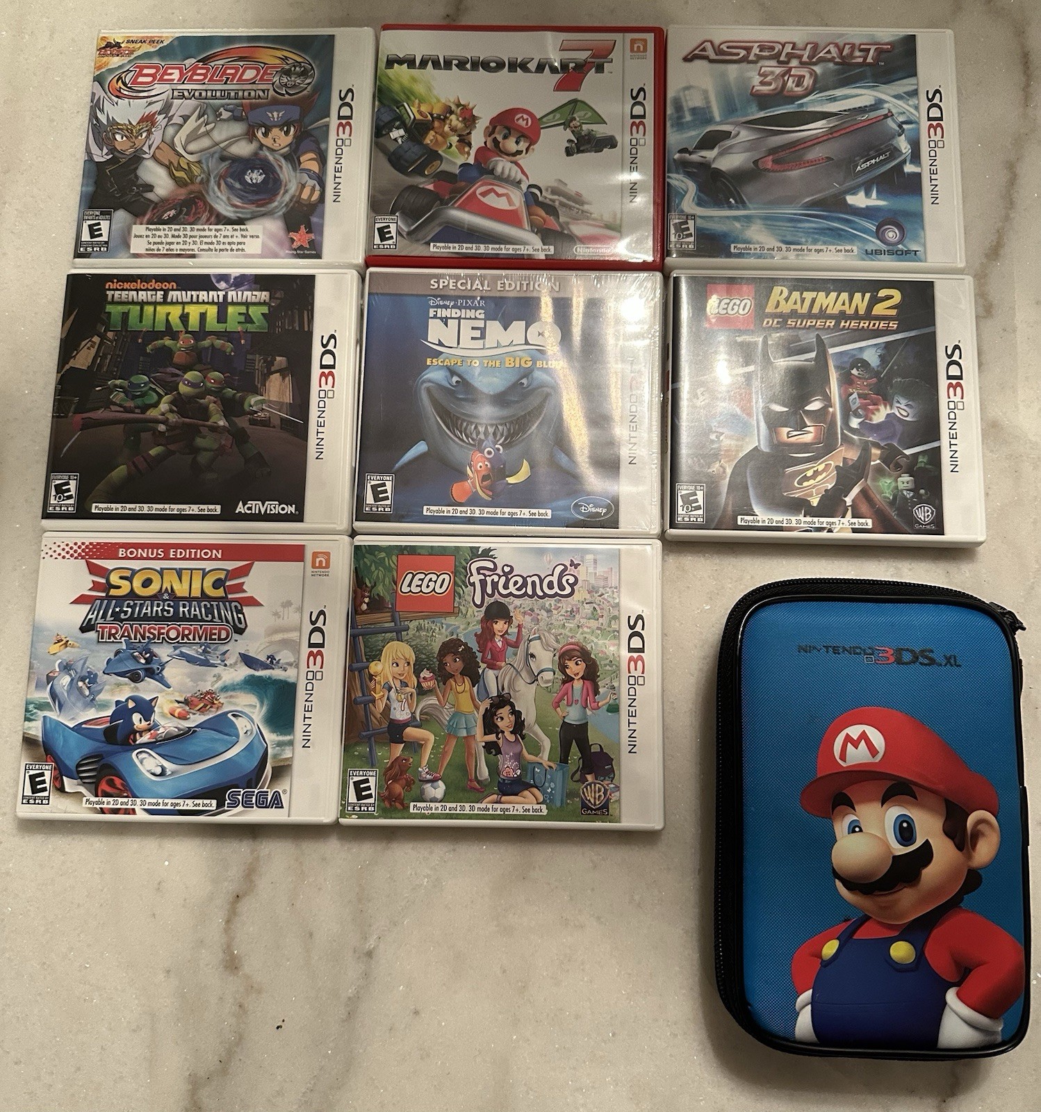 Nintendo 3DS XL Black Handheld System Wi-Fi Capability