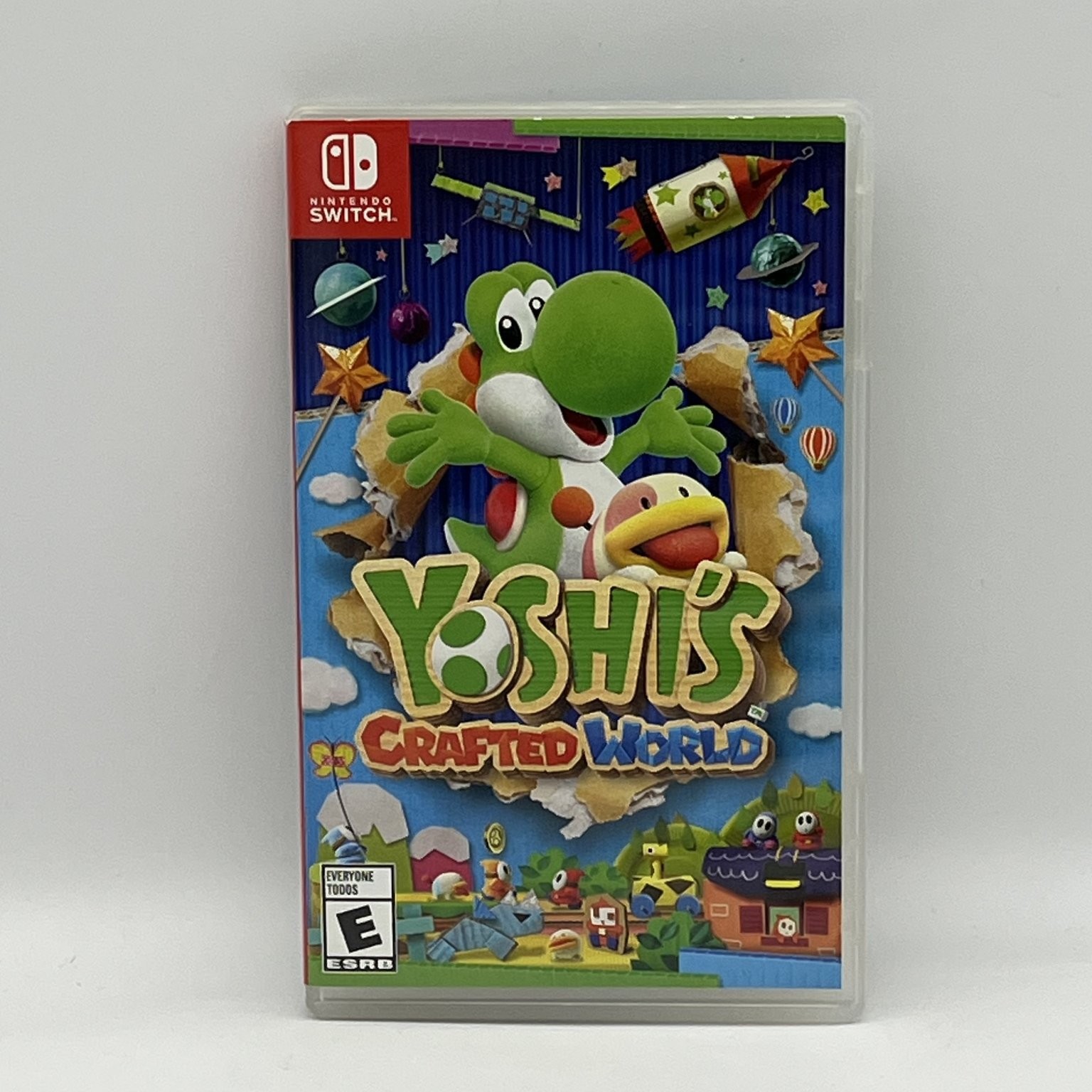 Yoshi’s Crafted World Nintendo Switch Video Game Co-op Multiplayer Adventure