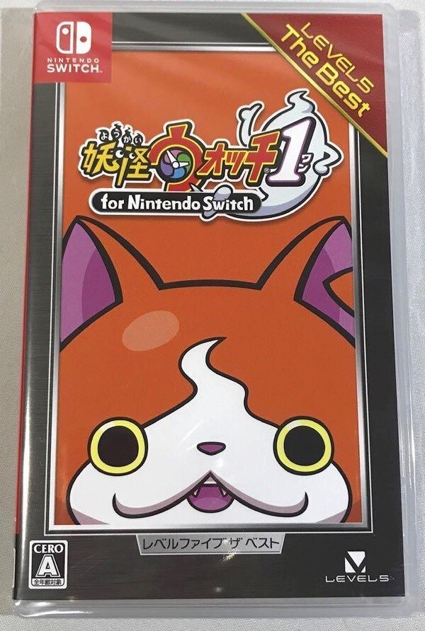 Nintendo Switch YoKai Watch 1 Level 5 The Best Japanese New W/ Tracking